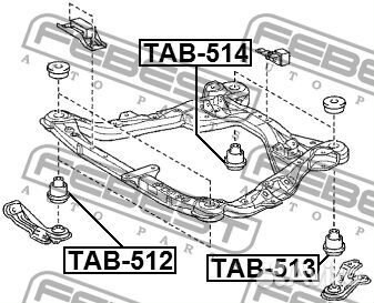 Сайленблок подрамника