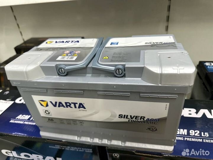 Аккумулятор agm 80 Varta A6
