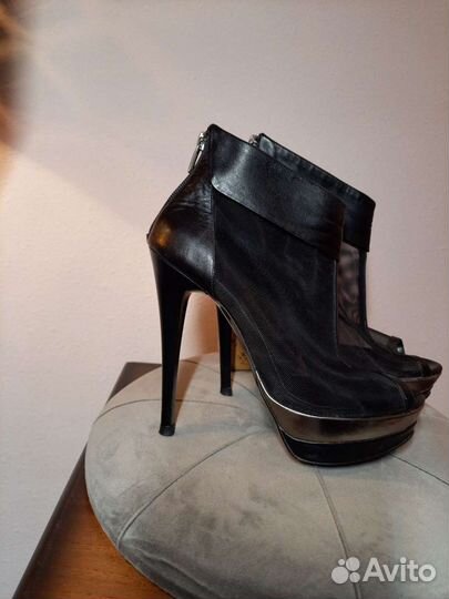 Ботильоны женские 37 размер натуральная кожа