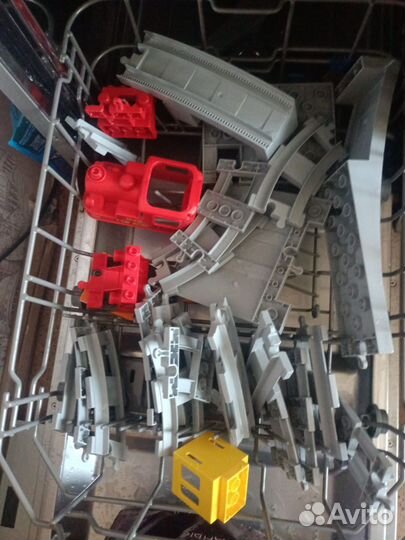 Lego duplo железная дорога поезд