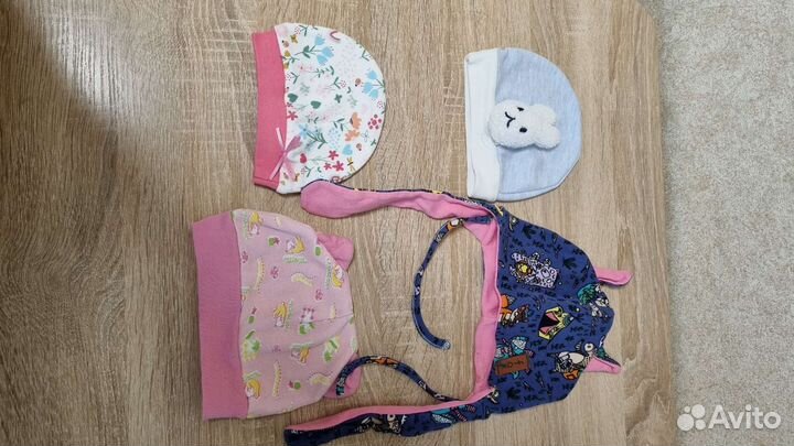 Шапочки для новорожденного