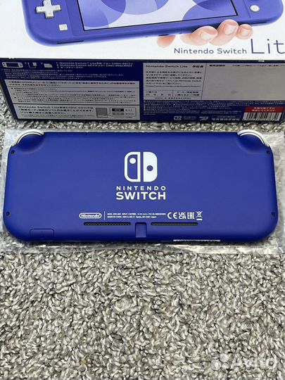 Nintendo switch Lite Синяя Состояние Отличное