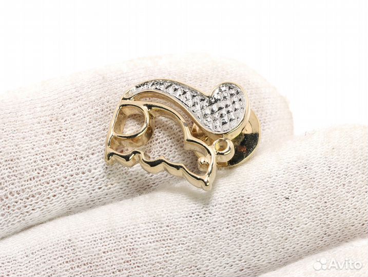 Avon Брошь с Белочкой США Винтаж