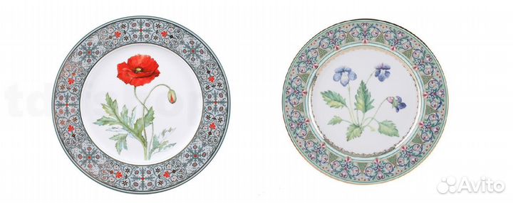 Декорат. тарелка 27 см лфз из серии цветы И ягоды