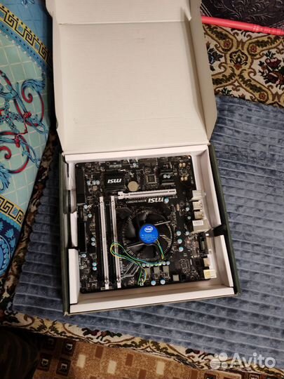 Процессор intel core i5 6400 + плата msi