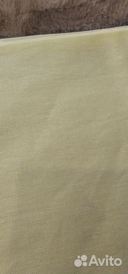 Отрез ткани. Хлопок, цвет желтый