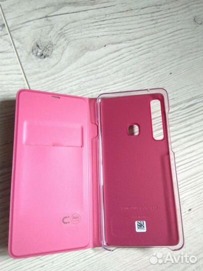 Чехол-книжка 3шт. и 1бампер на Samsung A 9 2018