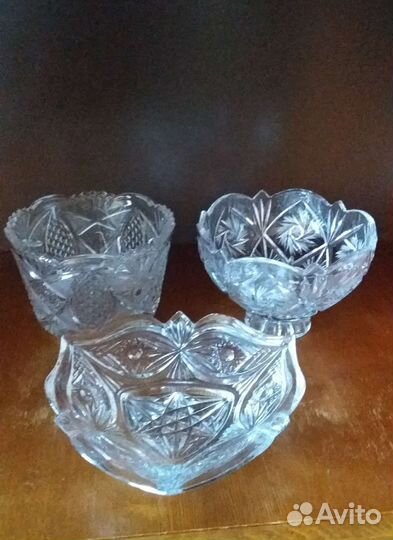 Посуда хрустальная