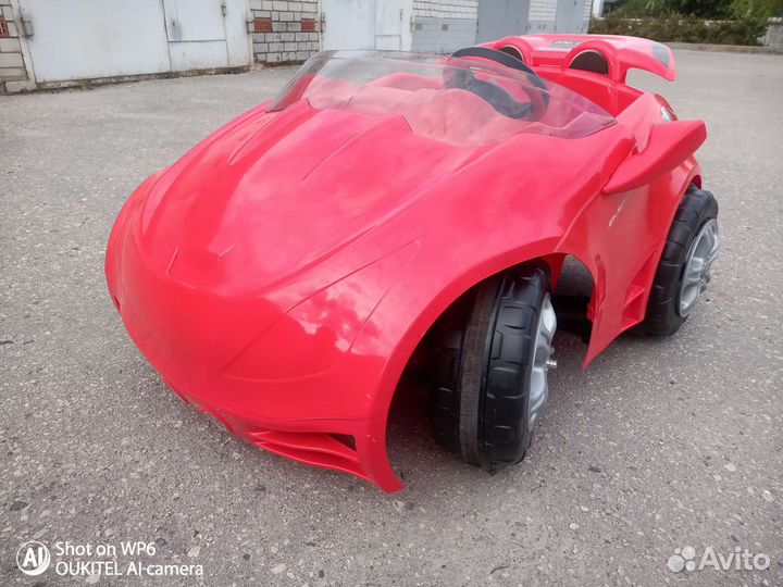 Детский электромобиль двухместный