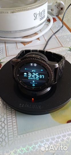 Мужские наручные часы samsung Gear S3 frontier