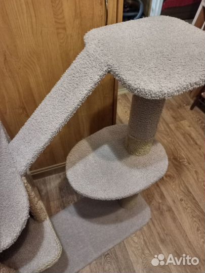 Игровой комплекс для кошек. Домик,когтеточка