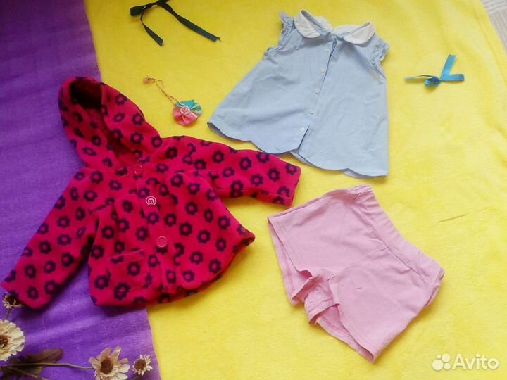 Брендовые Детские вещи пакетом 80-92