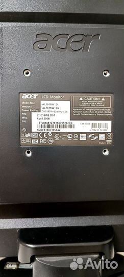 Монитор Acer al1916w