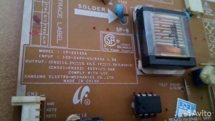 Монитор Samsung 933SN на запчасти