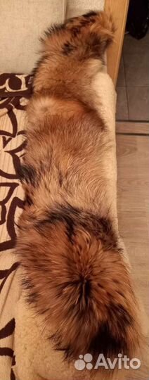 Воротник меховой натуральный Енот