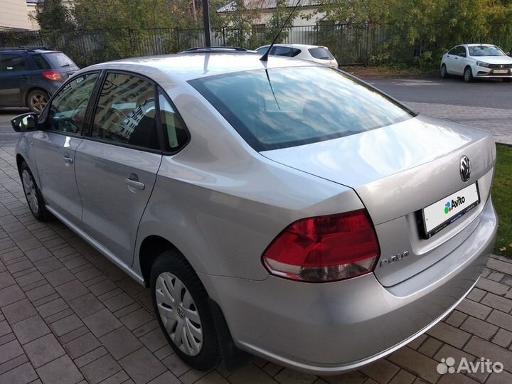 Volkswagen Polo 1.6 МТ, 2012, 18 000 км