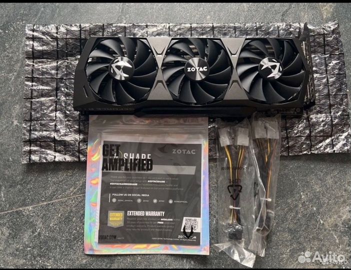Видеокарта RTX 3070ti Trinity