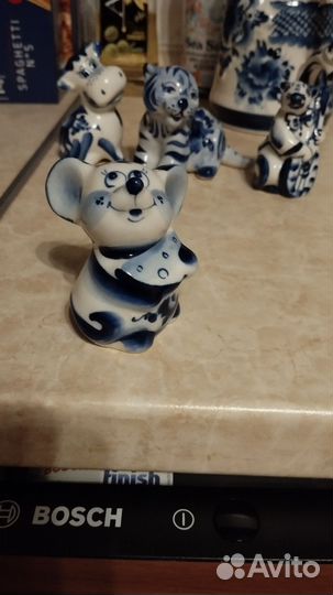 Гжель Сувенир зверюшки