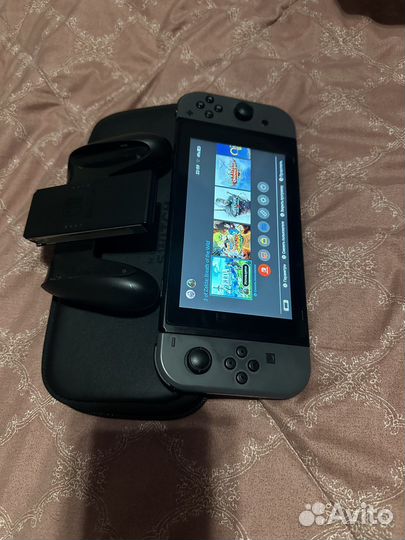 Nintendo switch rev 2 с играми