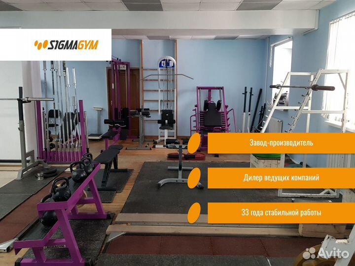 Спортивные тренажеры для фитнес зала