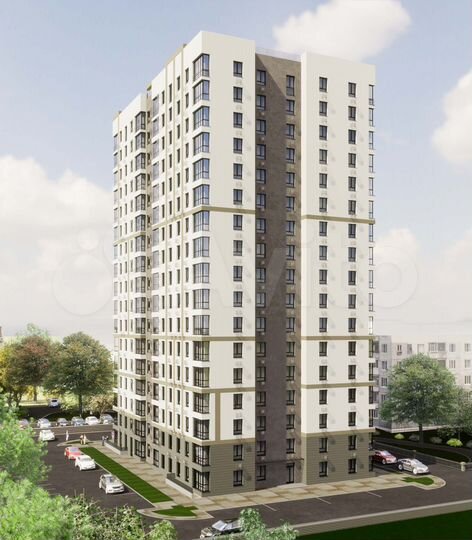 Квартира-студия, 25,4 м², 5/17 эт.