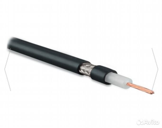 Кабель rg58 hyperline c/u