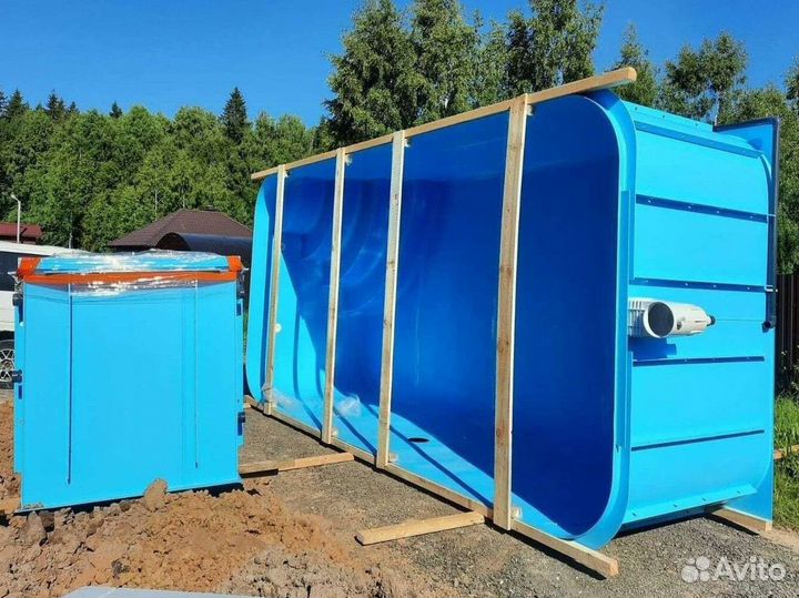 Пластиковый бассейн