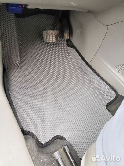 Коврики EVA 3Д на Орландо серый+черный