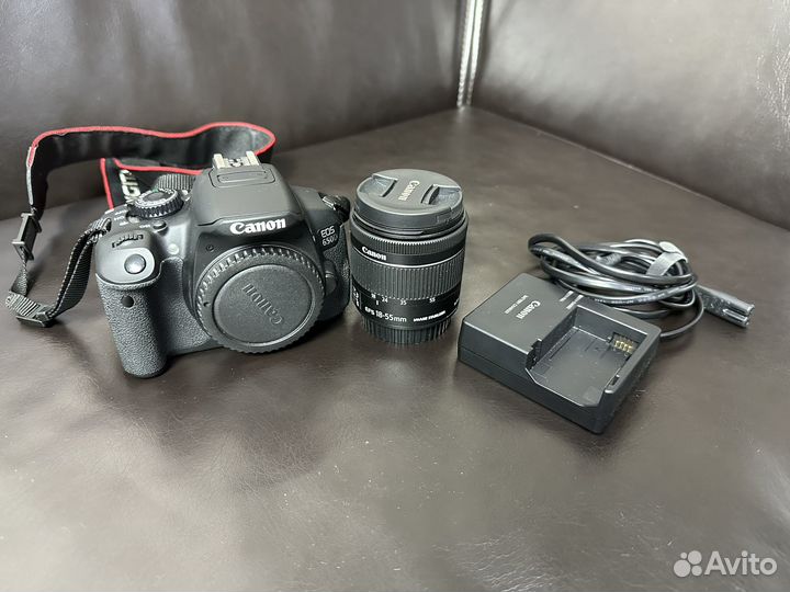 Фотоаппарат canon 650d + 18-55 mm STM