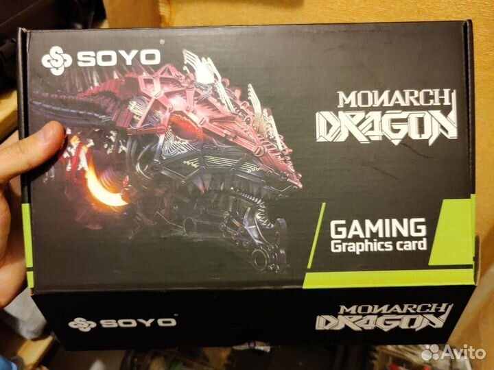 Видеокарта rx580 8gb soyo