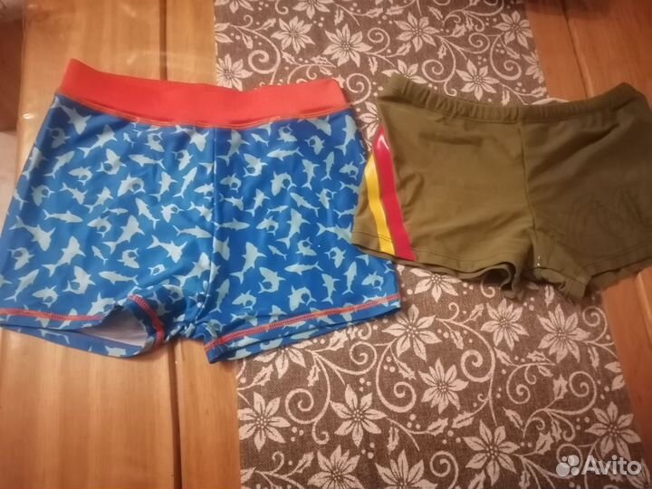 Очки, шапка, купальник, плавки детские