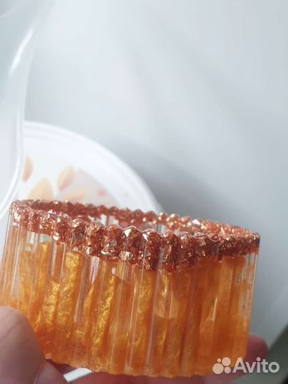 Шкатулка для украшений из эпоксидной смолы