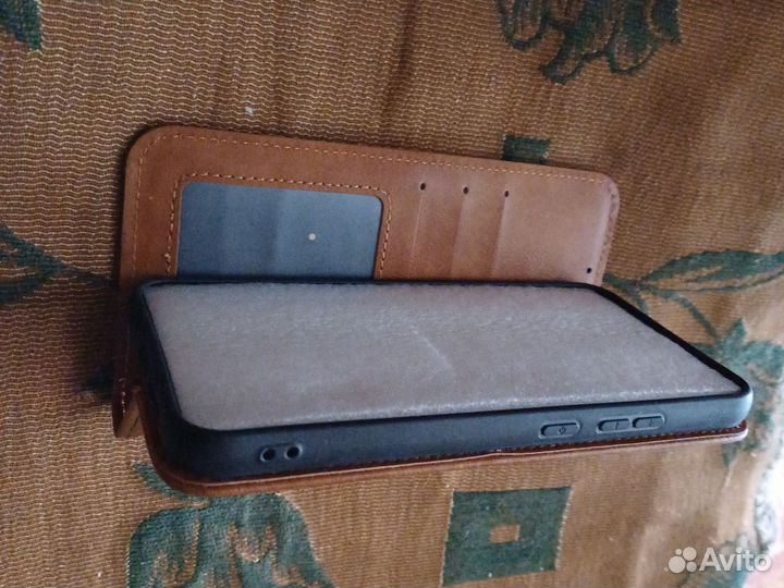 Чехол-книжка для телефона саммунг А32 из кожзама