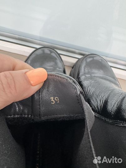 Полусапони челси женские осенние лаковые