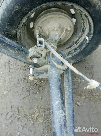 Задняя балка в сборе
