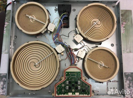 Ремонт электроплит варочных панелей духовок