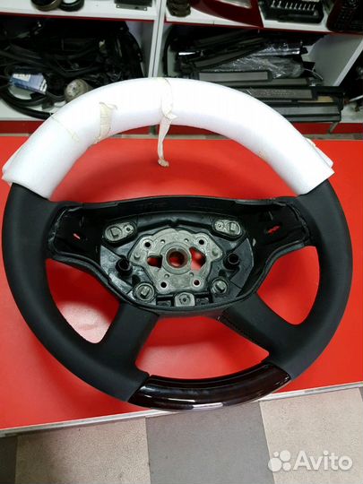 Мерседес W164,Руль с дерев. вставками