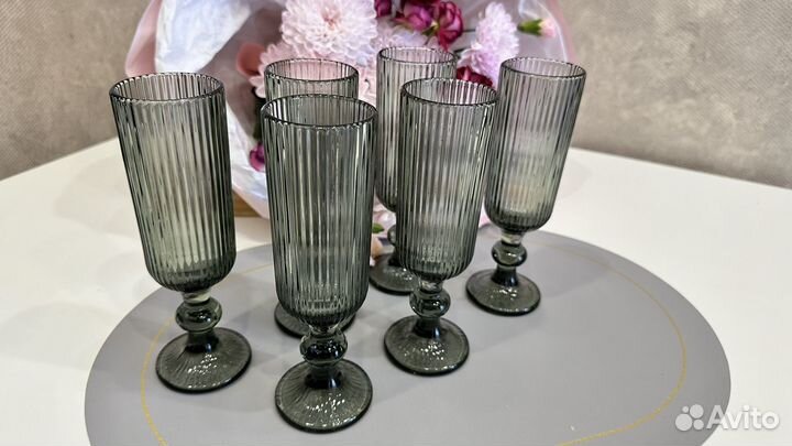 Набор бокалов для шампанского