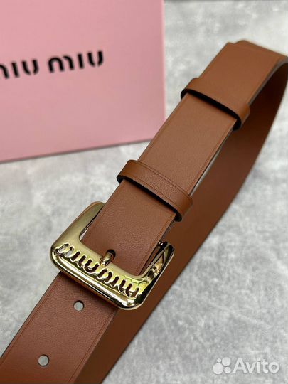 Ремень miu miumiu