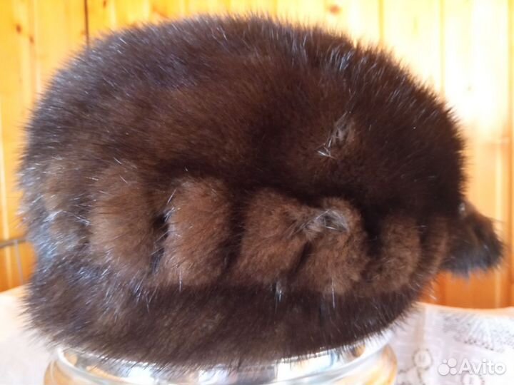 Берет норковый