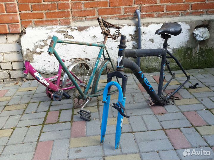 Вело рамы и запчасти