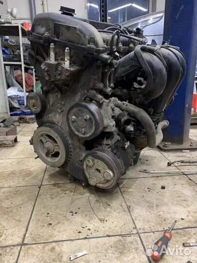 Двигатель на mazda 6 gg 2л