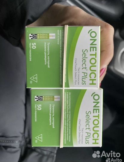 Тест полоски onetouch select plus