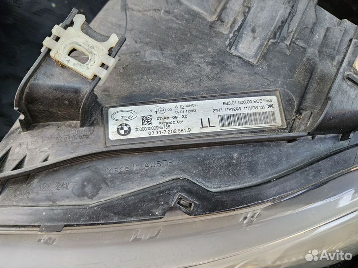 Фары на bmw 3 e90/91 рест оригинал