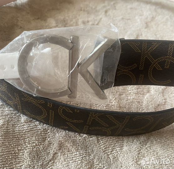 Мужской кожаный ремень