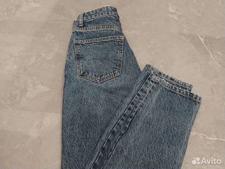 Джинсы zara mom fit 32