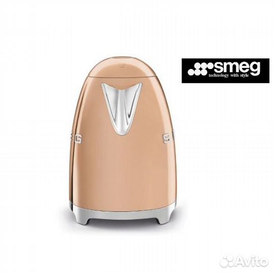 Чайник Smeg KLF03rgeu Розовое золото Италия