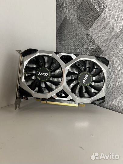 MSI GeForce GTX 1650 ventus XS 4G OCV1 как новая