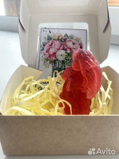 Массажное мыло ручной работы