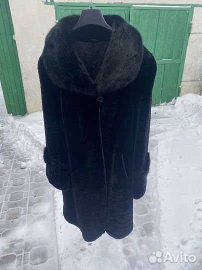 Шуба мутоновая 56 58